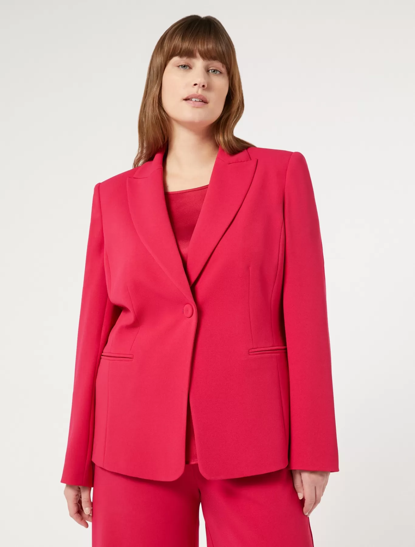 Marina Rinaldi Vestes & Blazers | Vestes & Blazers>Blazer en jersey stretch FUCHSIA