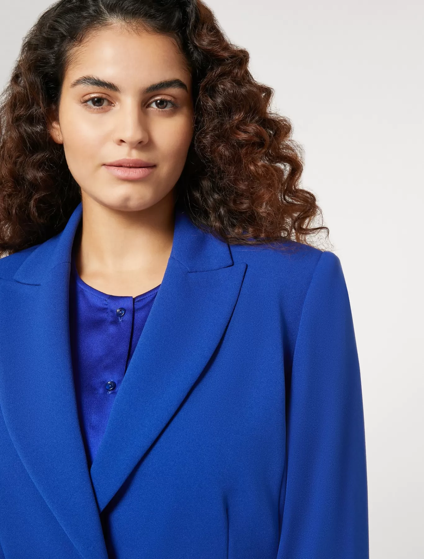 Marina Rinaldi Vestes & Blazers | Vestes & Blazers>Blazer en jersey stretch BLEUET