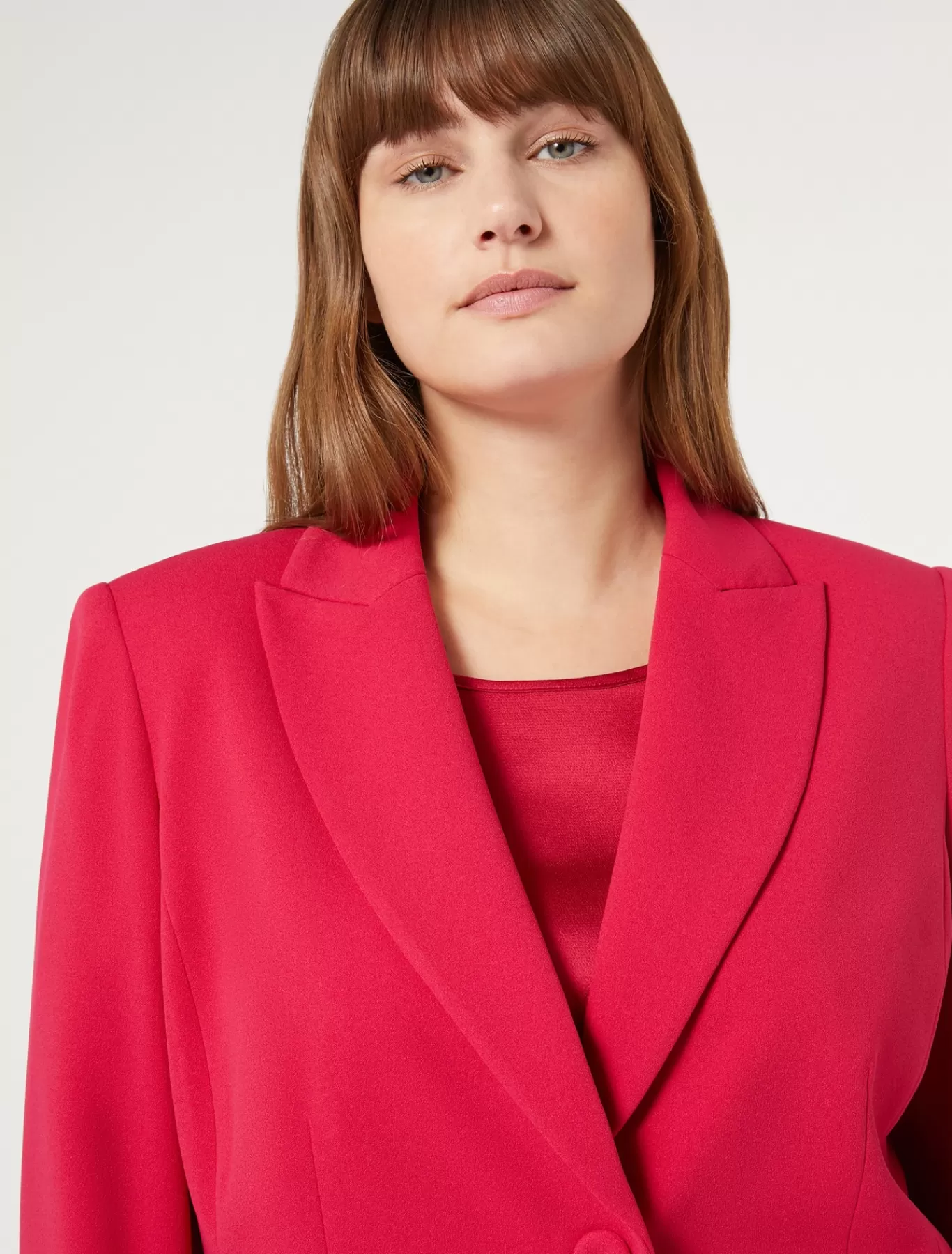 Marina Rinaldi Vestes & Blazers | Vestes & Blazers>Blazer en jersey stretch FUCHSIA