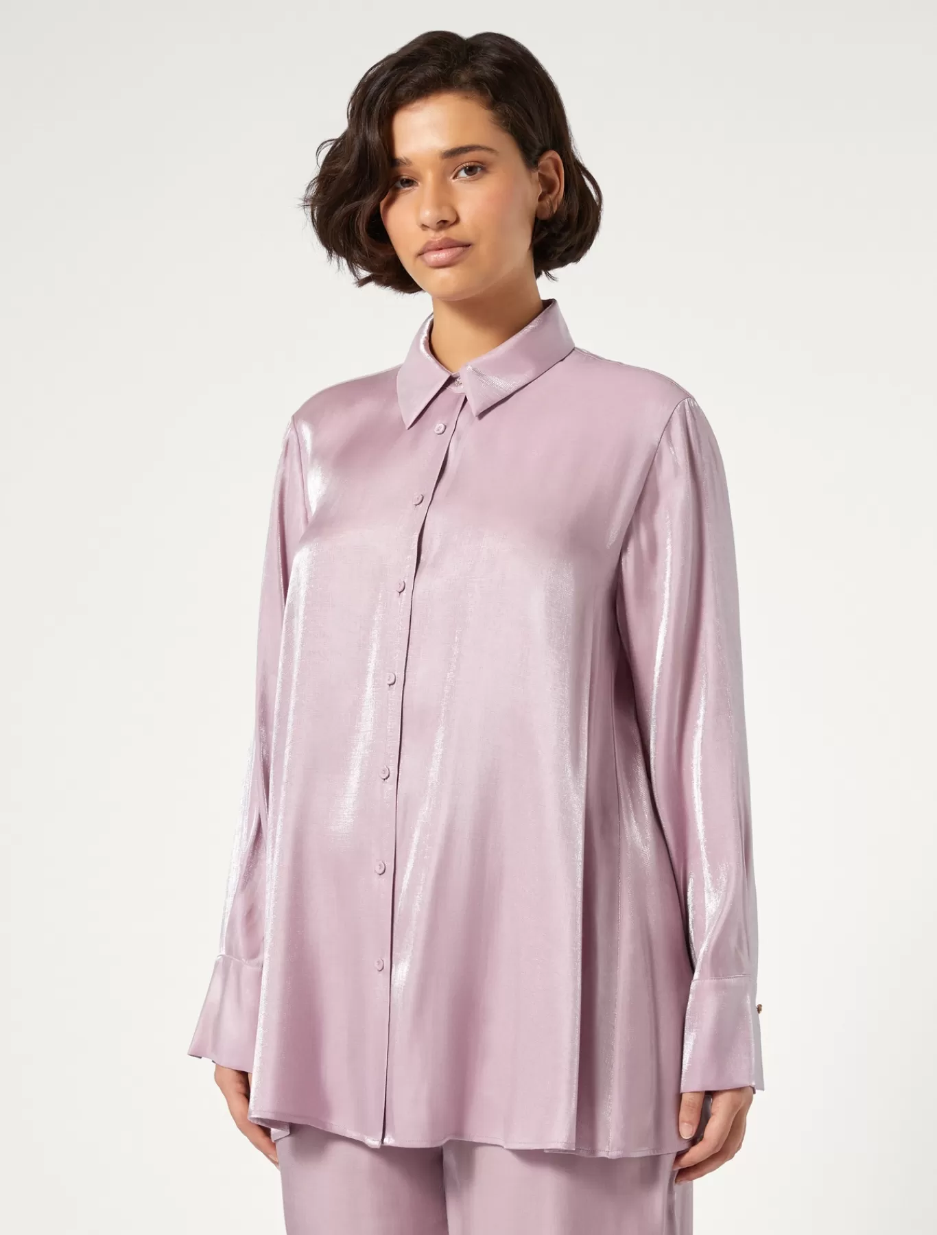 Marina Rinaldi Chemisiers | Sélection Élégante>Chemise en viscose ROSE