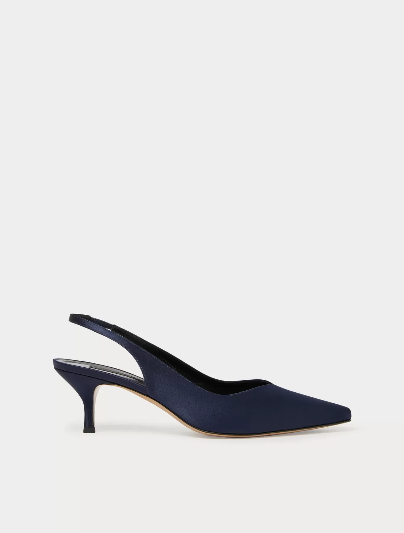 Marina Rinaldi Sélection Élégante | Collection Elegante>Escarpins sling back en satin BLEUMARINE