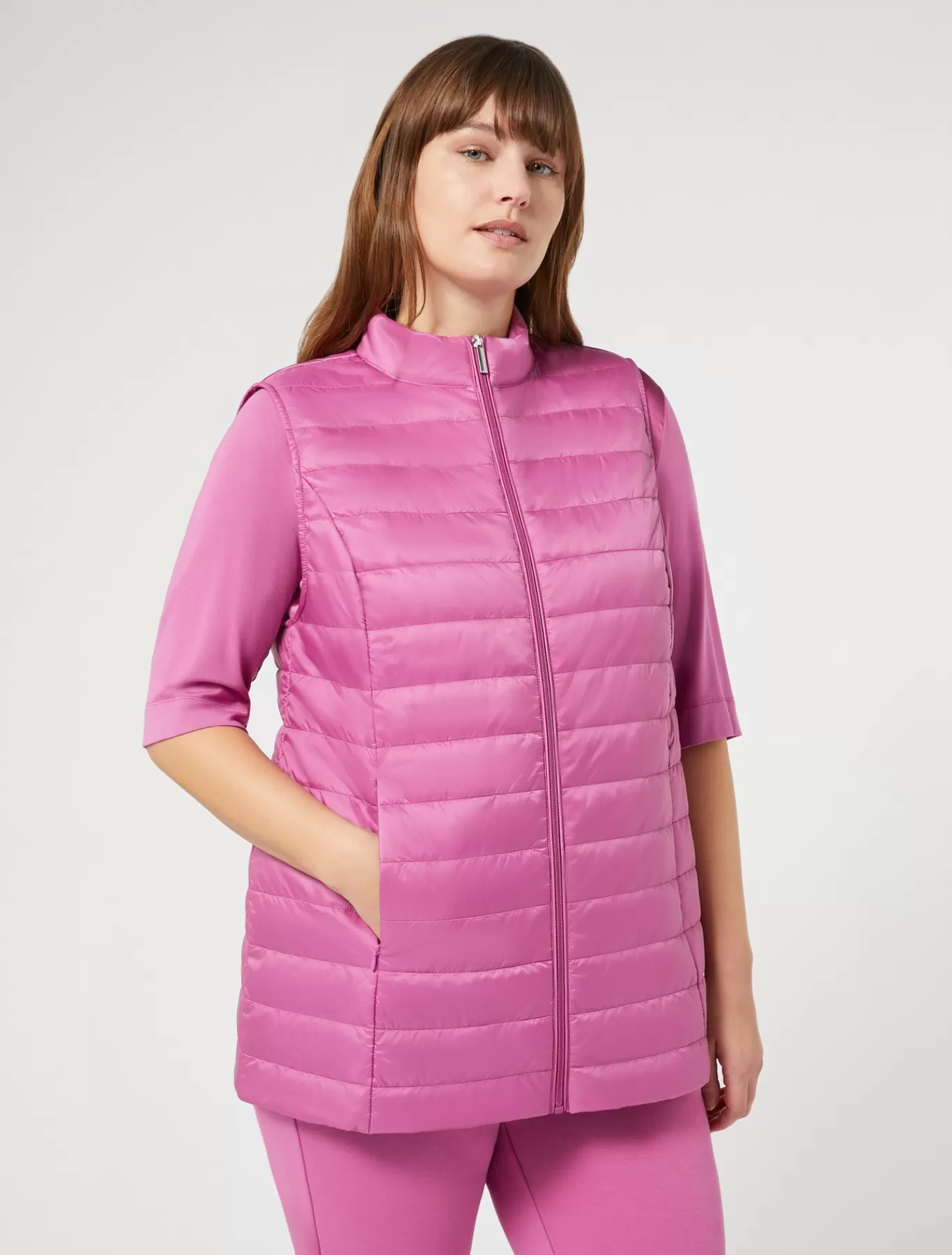 Marina Rinaldi Doudounes | Doudounes>Gilet rembourré VIEUXROSE