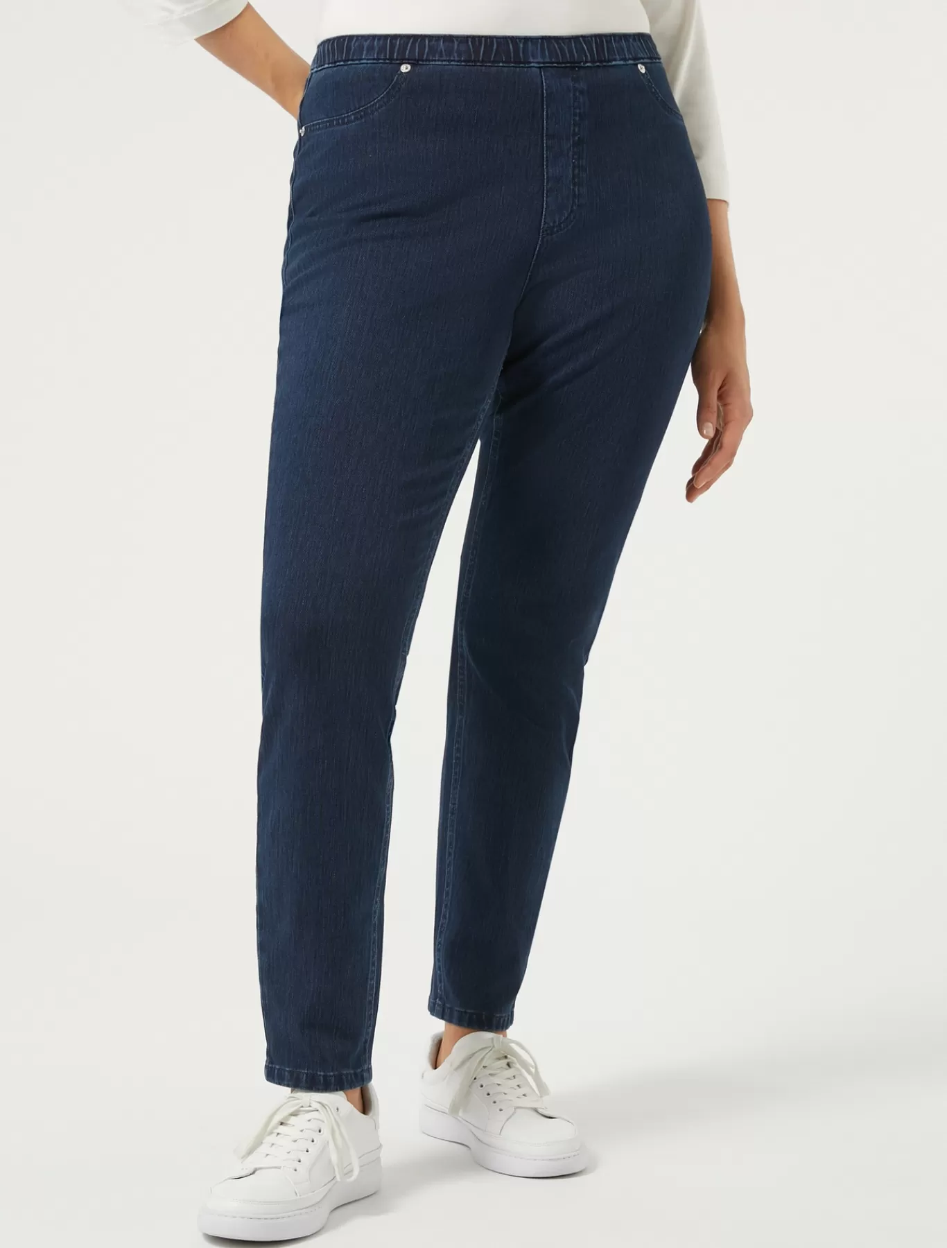 Marina Rinaldi Pantalons & Jeans | Pantalons & Jeans>Jean coupe legging en jersey denim BLEUNUIT