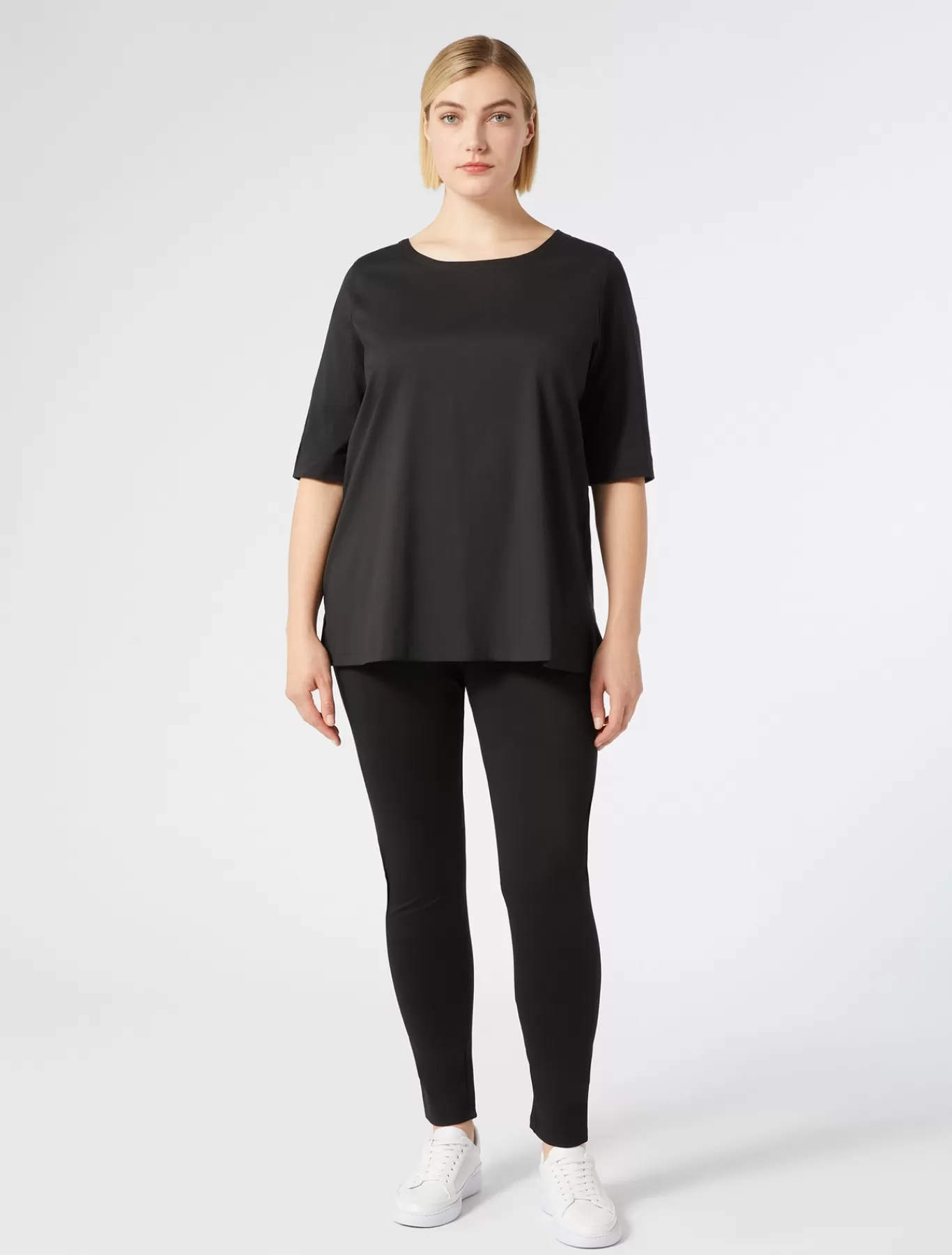 Marina Rinaldi Pantalons & Jeans | Pantalons & Jeans>Legging en jersey compact NOIR