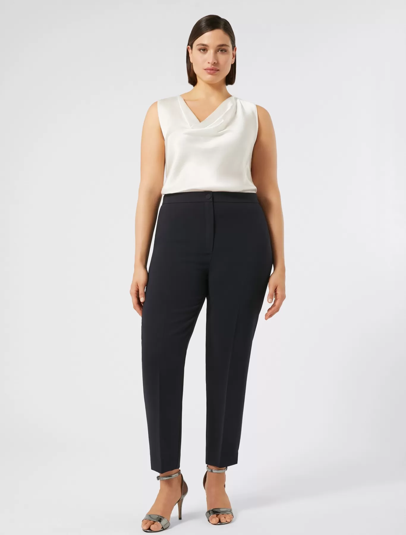 Marina Rinaldi Pantalons Et Jupes | Pantalons & Jeans>Pantalon en cady triacétate BLEUNUIT