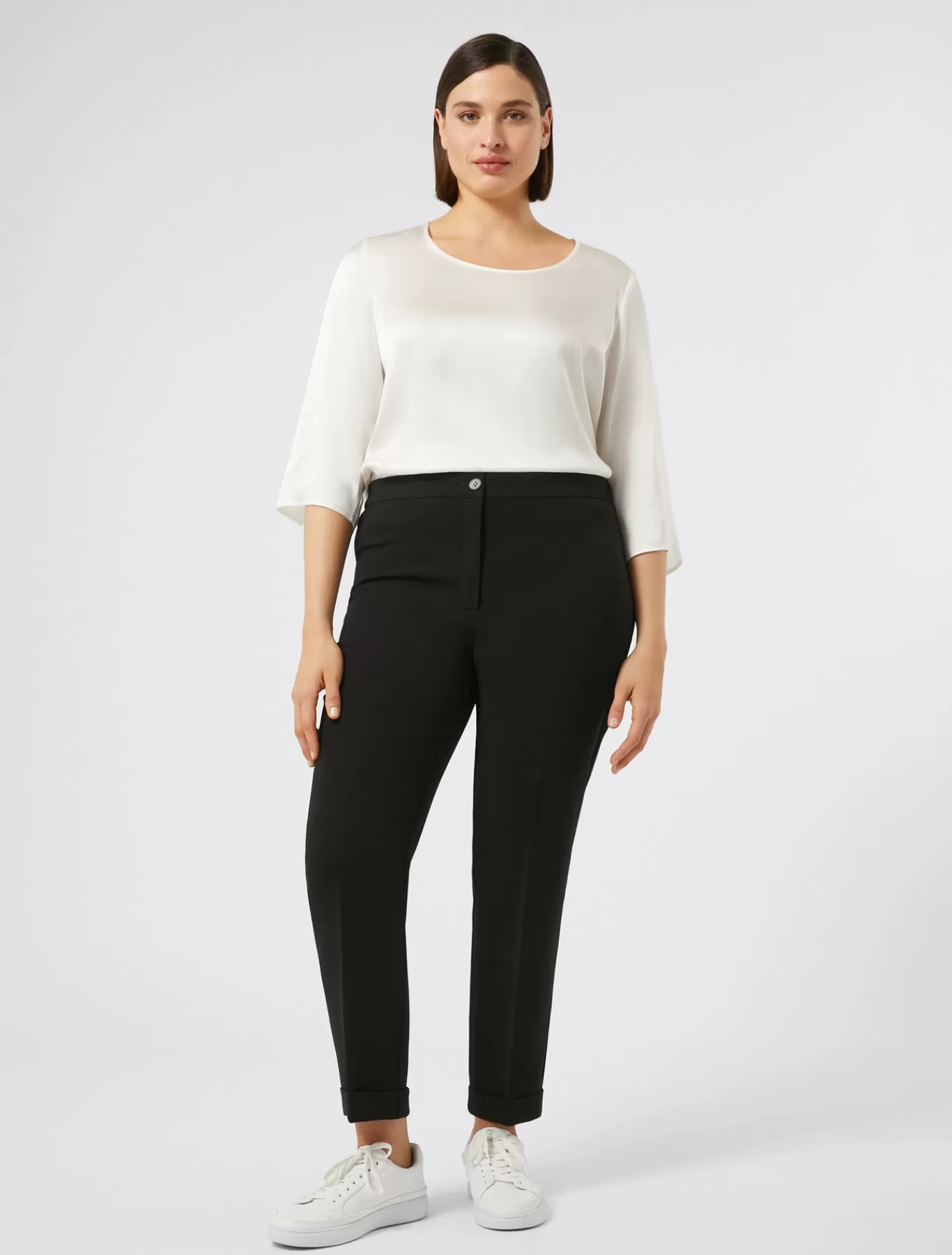 Marina Rinaldi Pantalons & Jeans | Pantalons & Jeans>Pantalon en cady triacétate NOIR