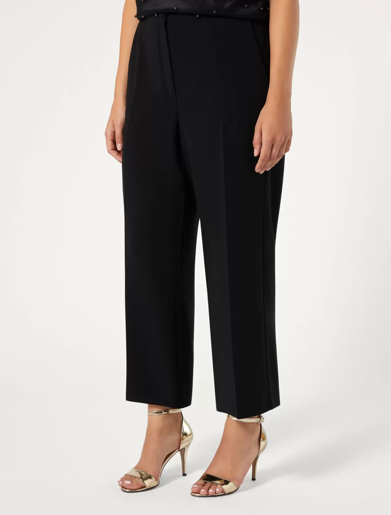 Marina Rinaldi Pantalons Et Jupes | Pantalons & Jeans>Pantalon en cady triacétate NOIR