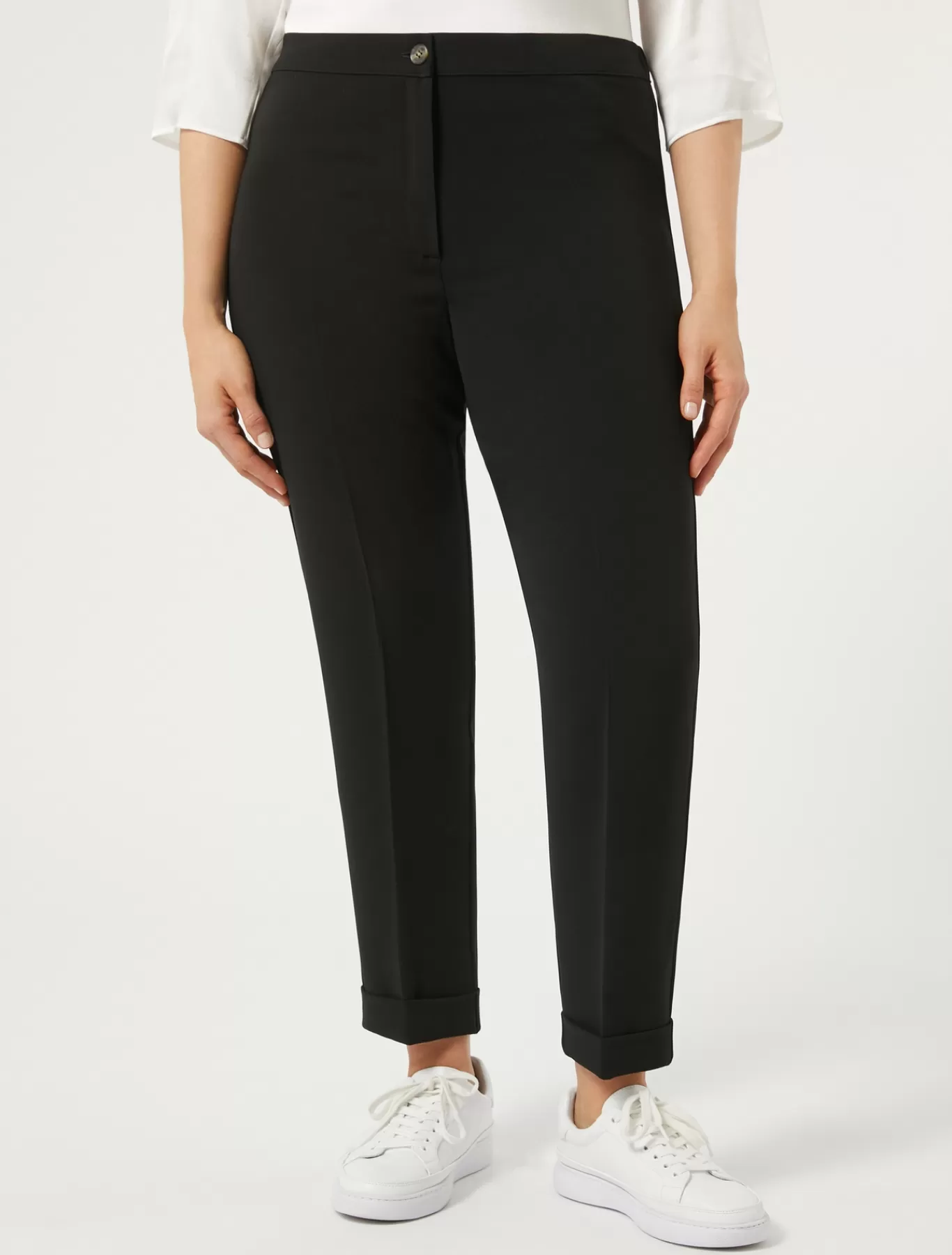 Marina Rinaldi Pantalons & Jeans | Pantalons & Jeans>Pantalon en cady triacétate NOIR