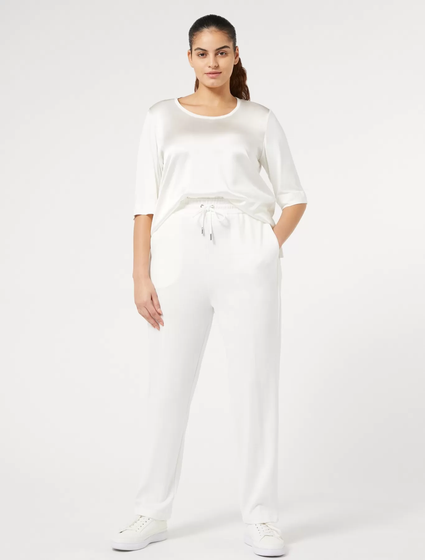 Marina Rinaldi Pantalons & Jeans | Pantalons & Jeans>Pantalon en jersey BLANC