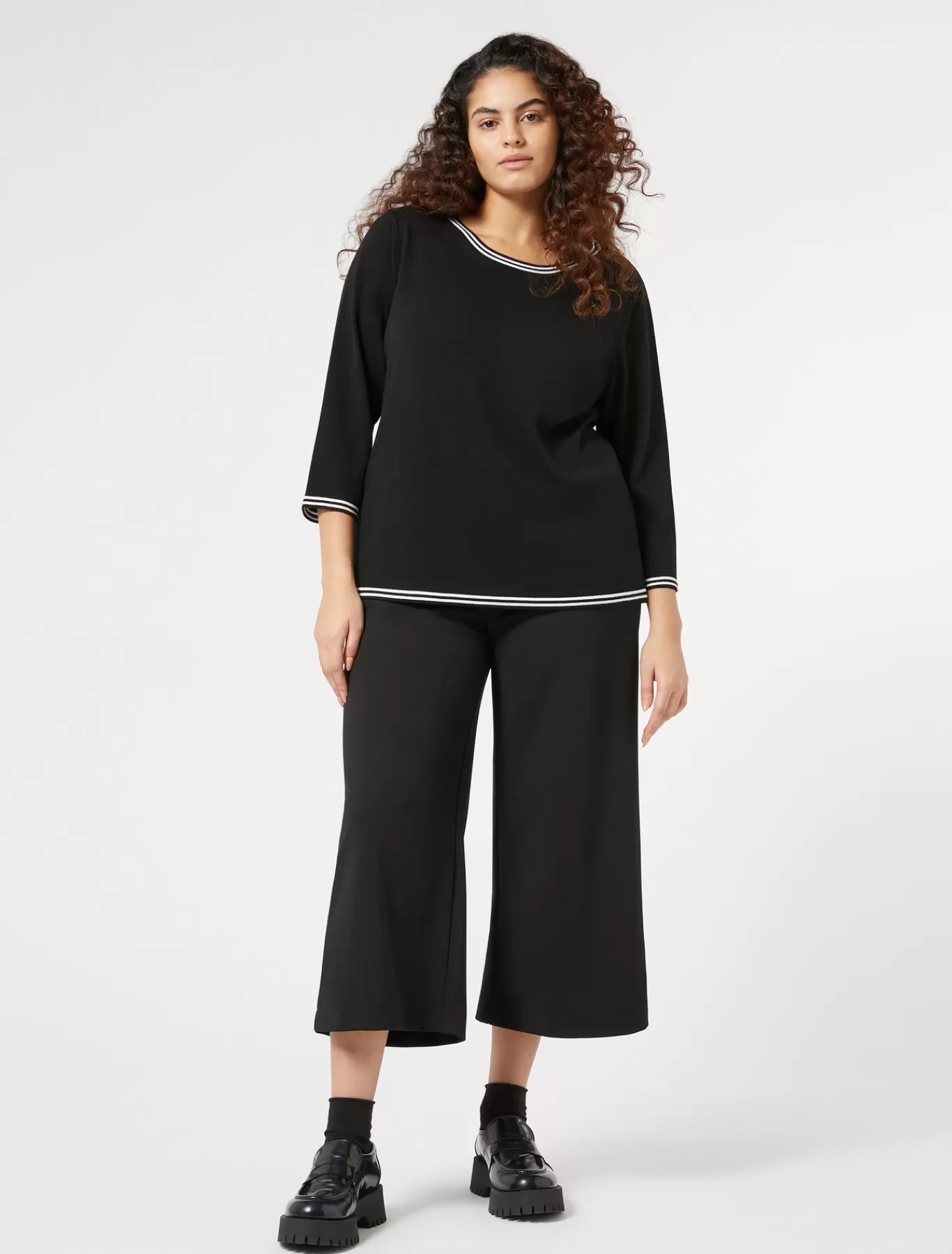 Marina Rinaldi Pantalons & Jeans | Pantalons & Jeans>Pantalon en jersey NOIR