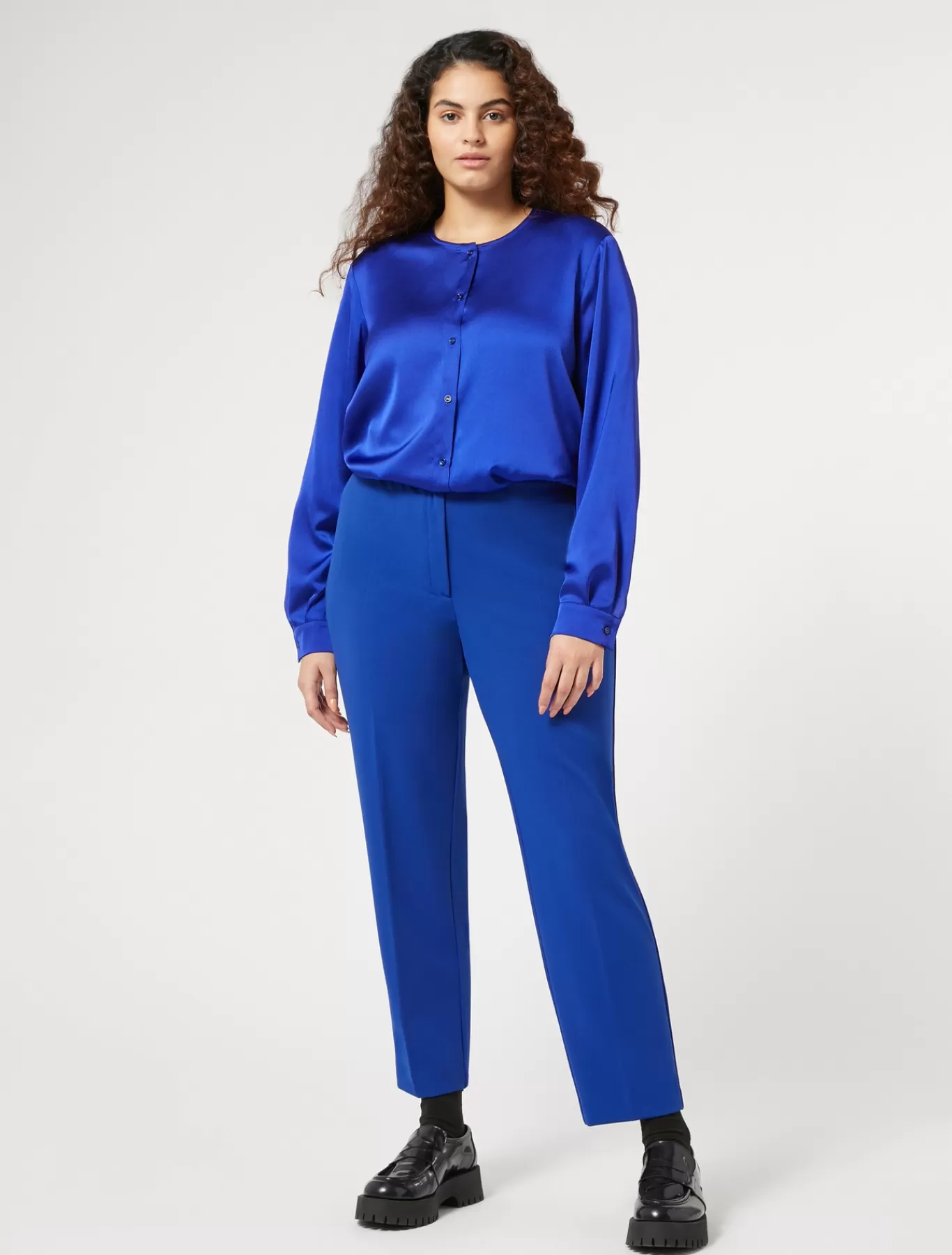 Marina Rinaldi Pantalons & Jeans | Pantalons & Jeans>Pantalon en jersey BLEUET