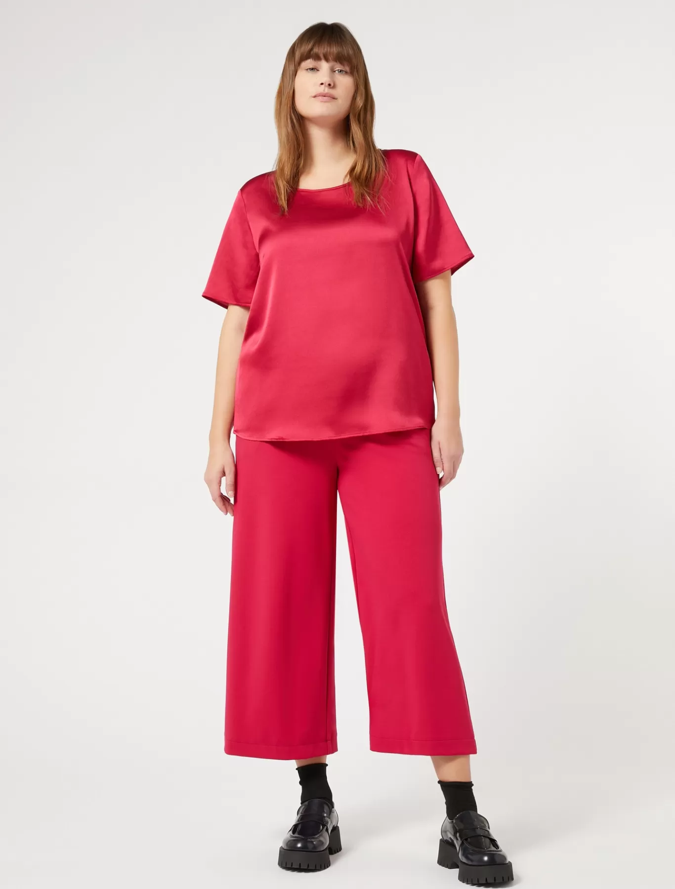 Marina Rinaldi Pantalons & Jeans | Pantalons & Jeans>Pantalon en jersey FUCHSIA