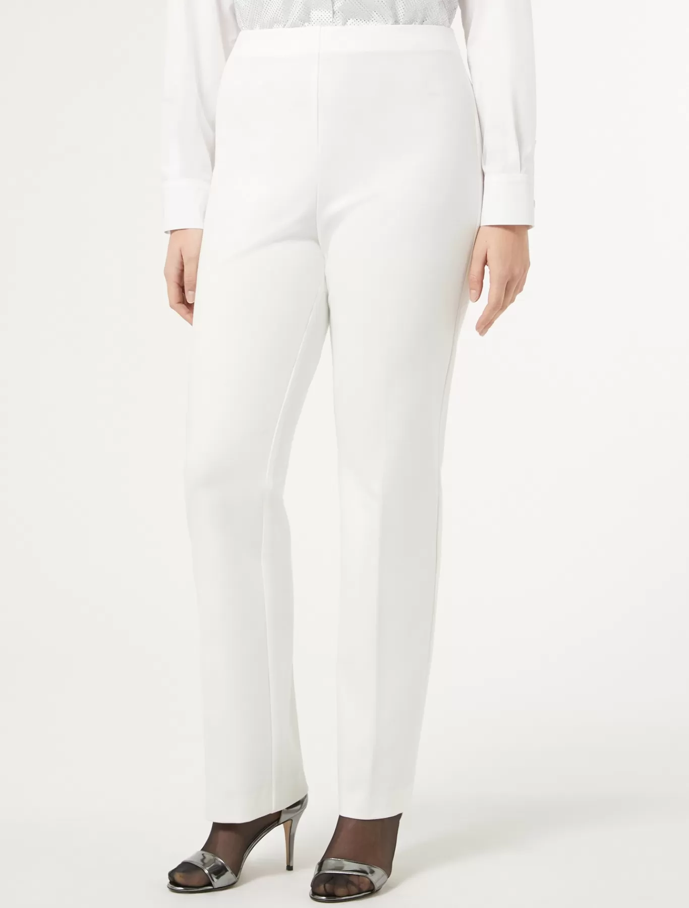 Marina Rinaldi Pantalons & Jeans | Pantalons & Jeans>Pantalon en jersey BLANC