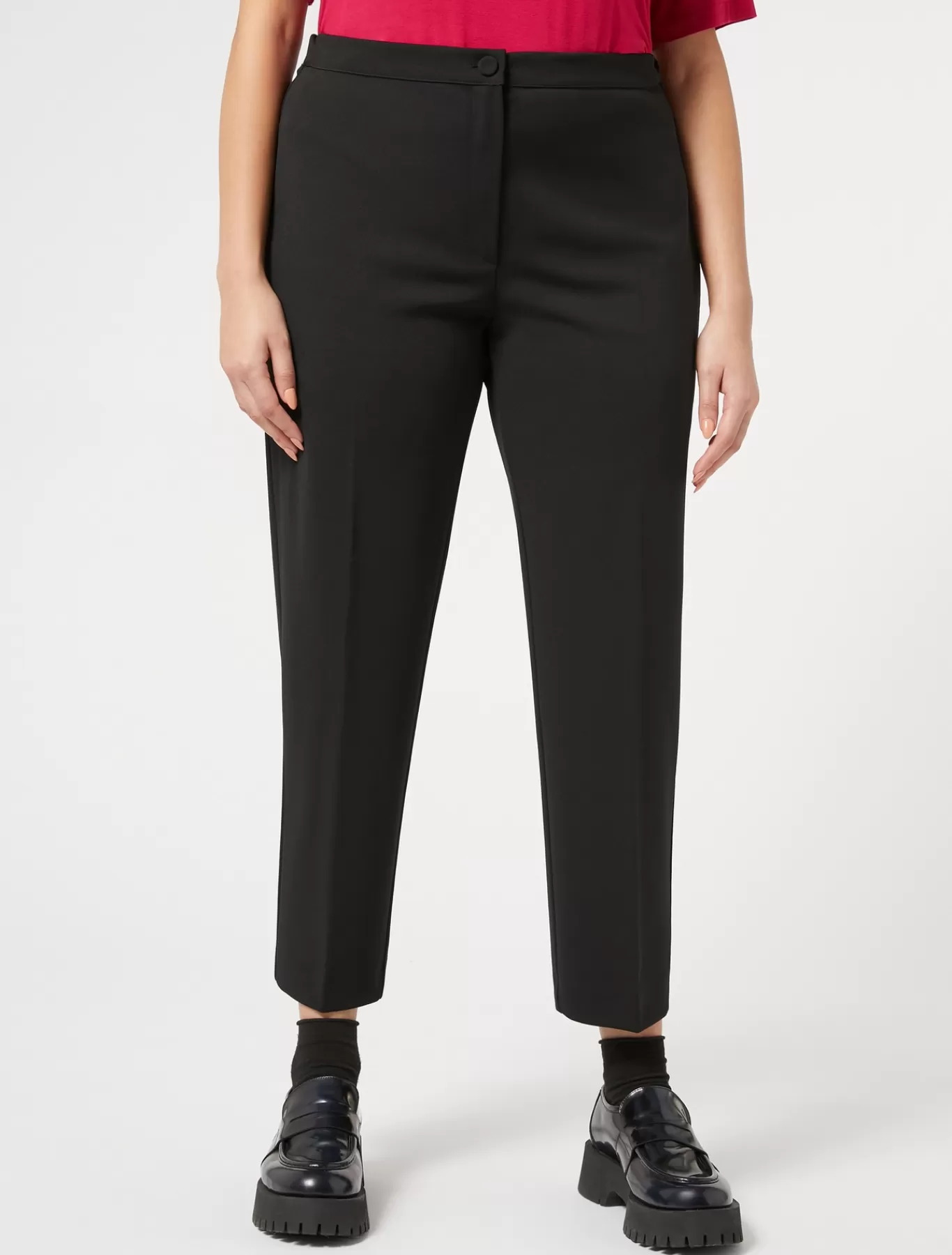 Marina Rinaldi Pantalons & Jeans | Pantalons & Jeans>Pantalon en jersey NOIR