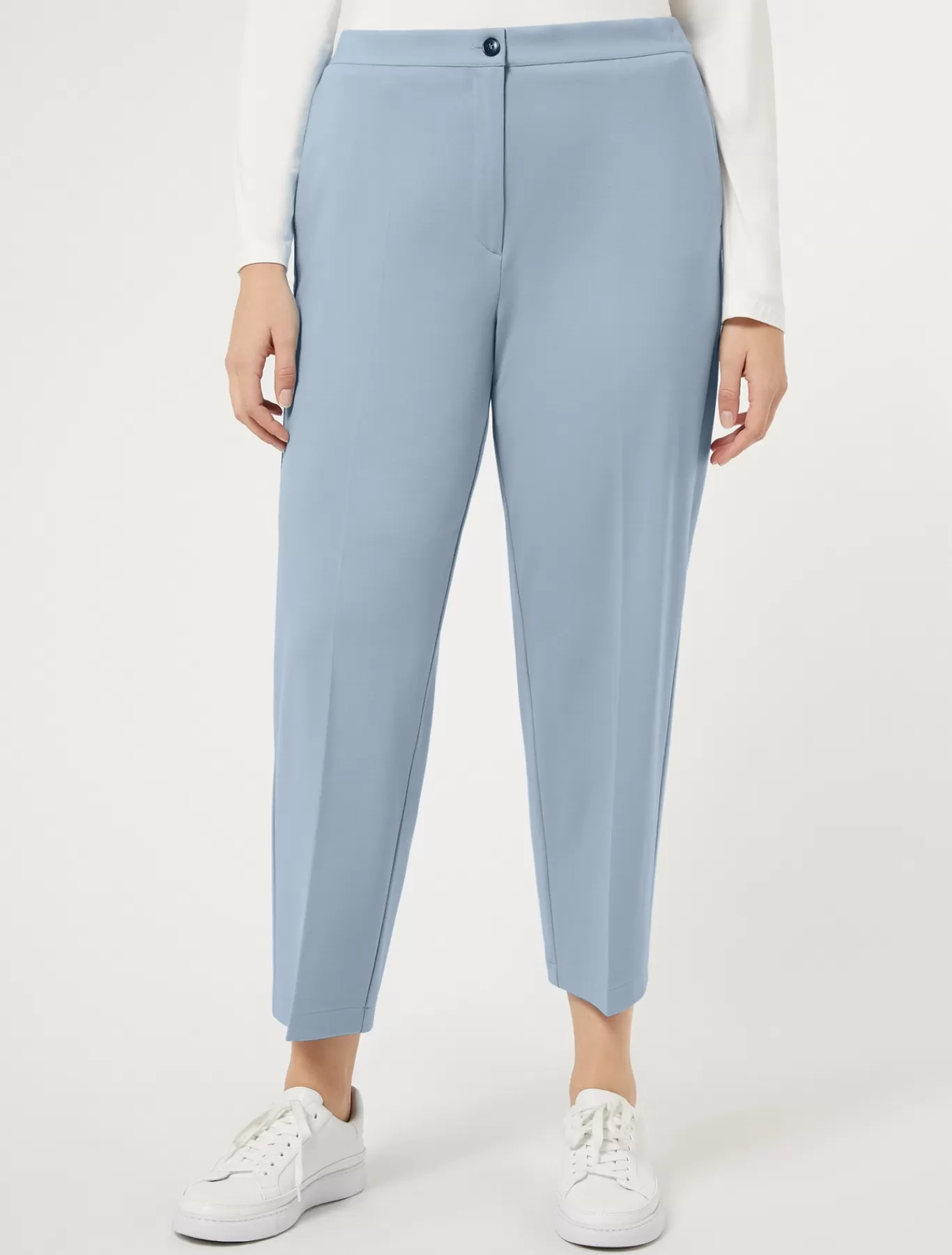 Marina Rinaldi Pantalons & Jeans | Pantalons & Jeans>Pantalon en jersey point Milano AZURE