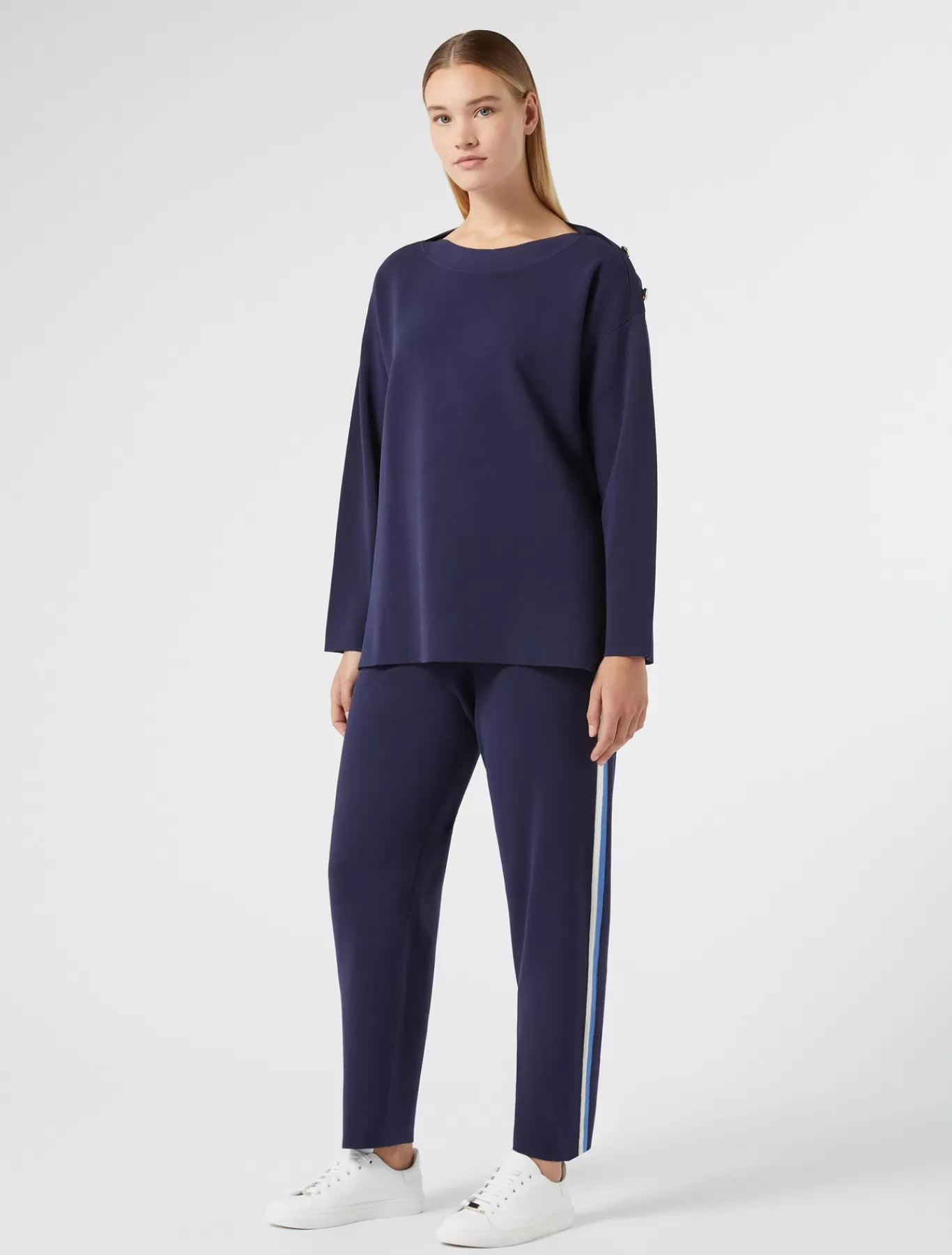 Marina Rinaldi Pantalons & Jeans | Pantalons & Jeans>Pantalon en maille BLEU