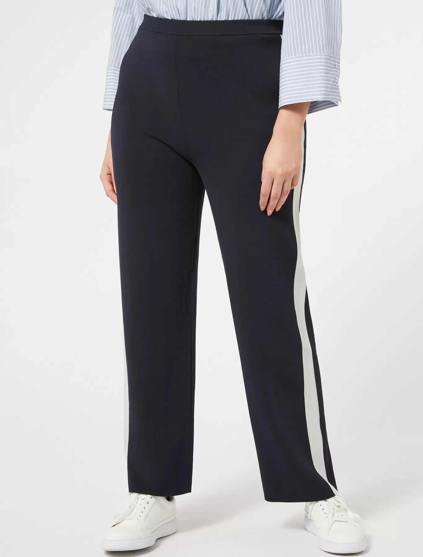 Marina Rinaldi Pantalons & Jeans | Pantalons & Jeans>Pantalon en maille BLEUMARINE