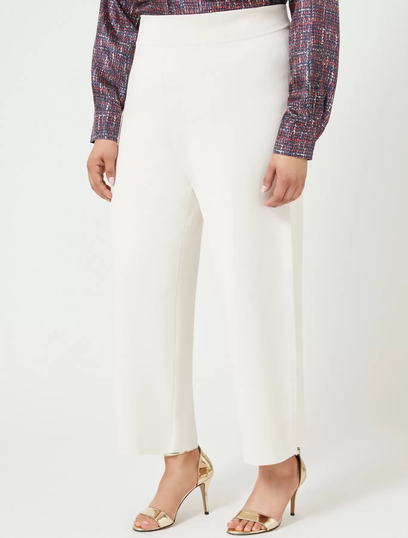 Marina Rinaldi Pantalons & Jeans | Pantalons & Jeans>Pantalon en maille IVOIRE