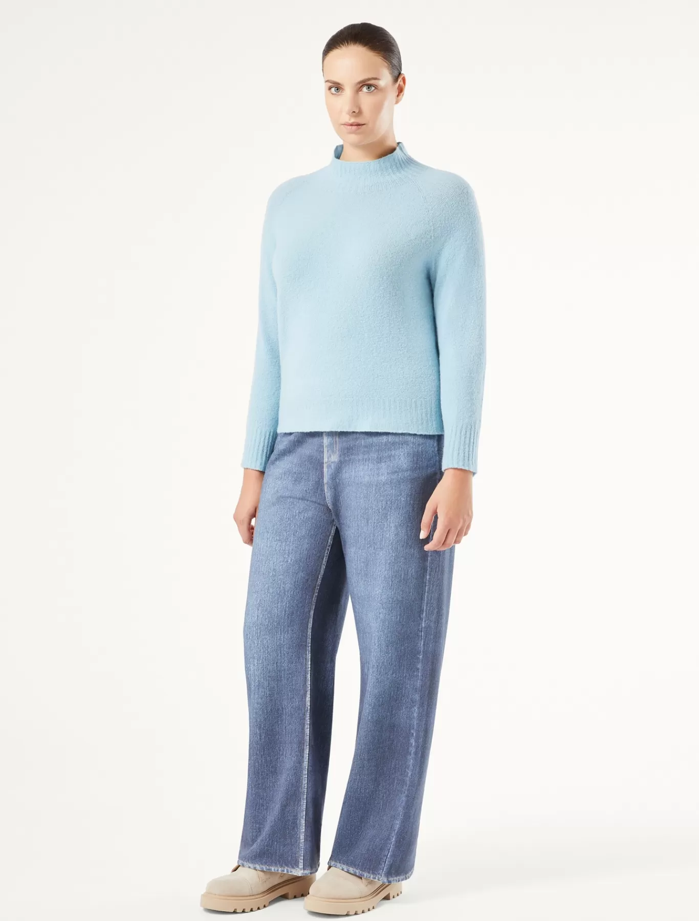 Marina Rinaldi Pantalons & Jeans | Pantalons & Jeans>Pantalon en molleton imprimé BLEUET