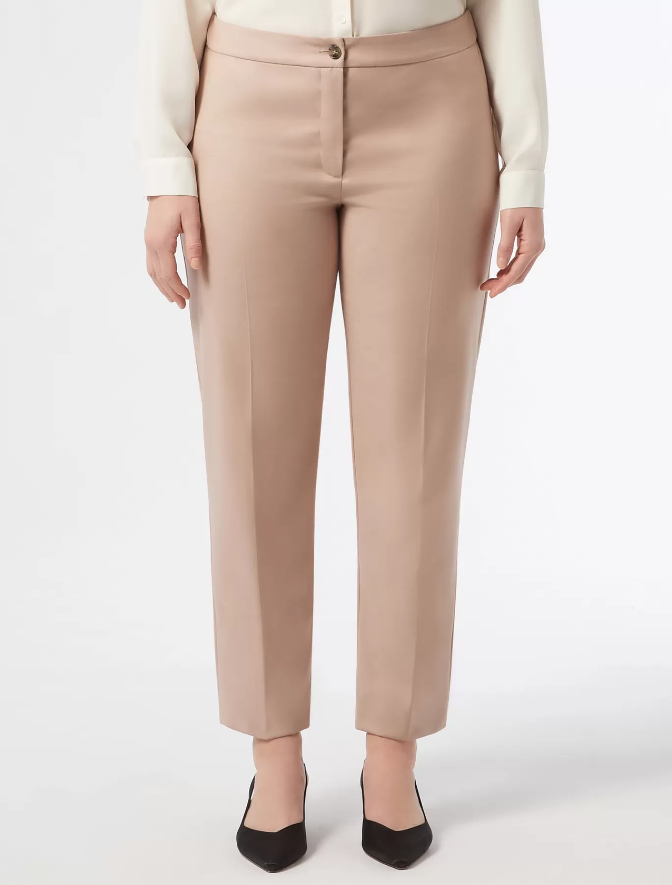 Marina Rinaldi Pantalons & Jeans | Pantalons & Jeans>Pantalon en sergé MAUVE