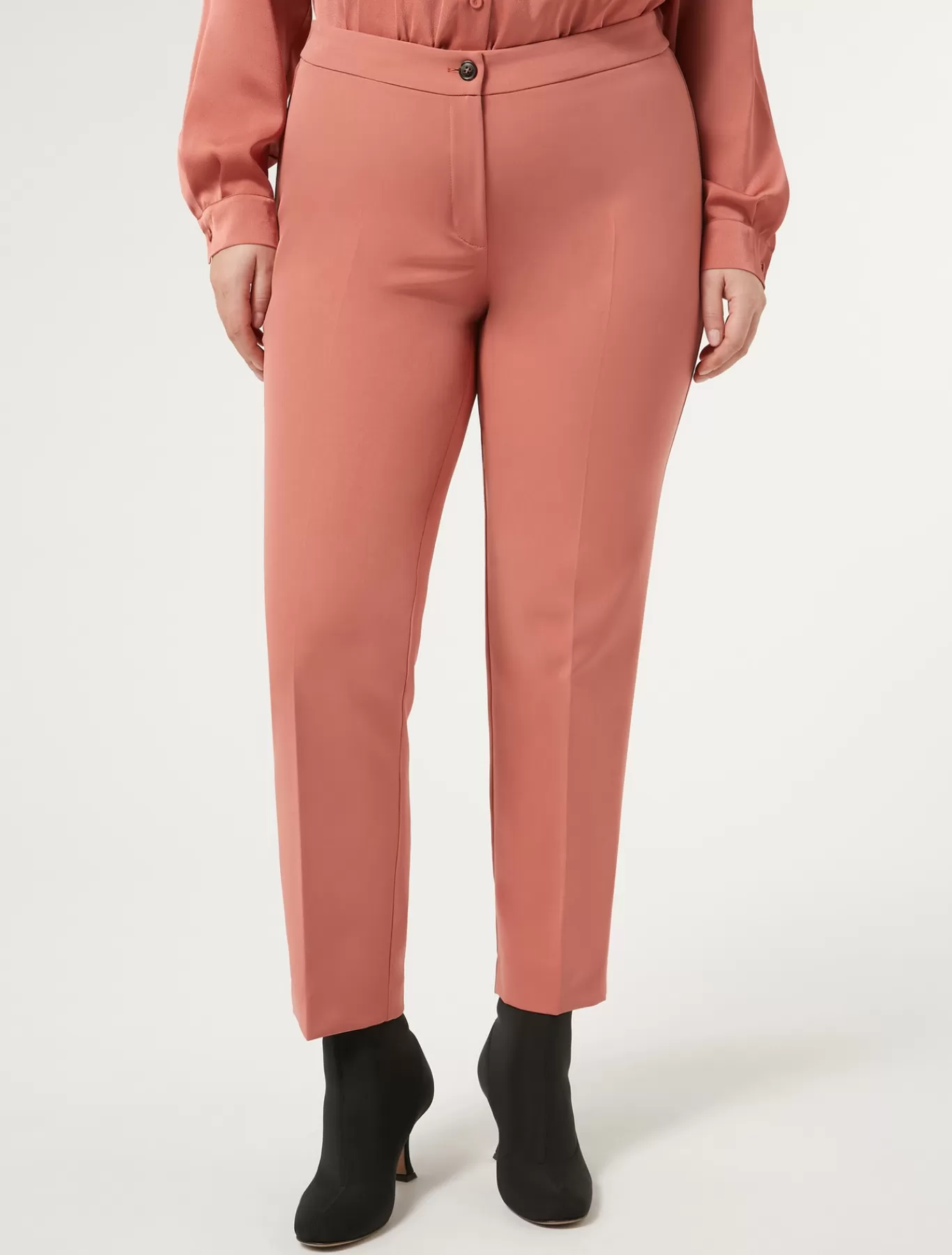 Marina Rinaldi Pantalons & Jeans | Pantalons & Jeans>Pantalon en sergé TERRECUITE