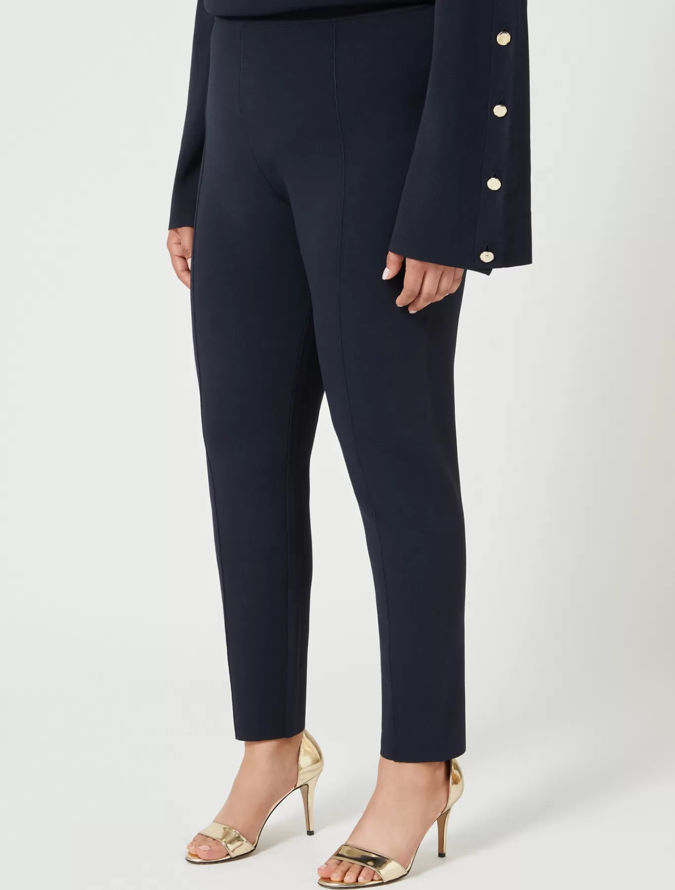 Marina Rinaldi Pantalons & Jeans | Pantalons & Jeans>Pantalon en viscose stretch BLEUNUIT