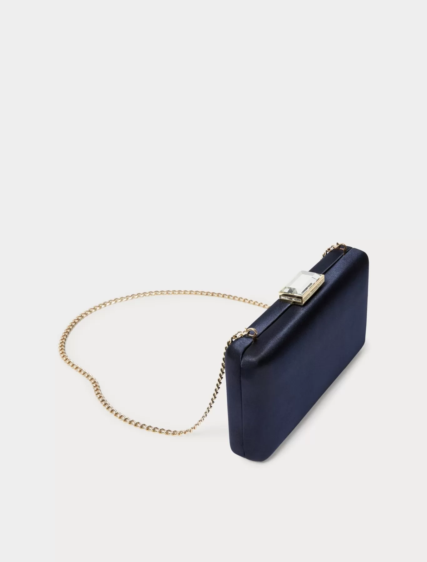 Marina Rinaldi Accessoires | Collection Elegante>Pochette en satin BLEUMARINE