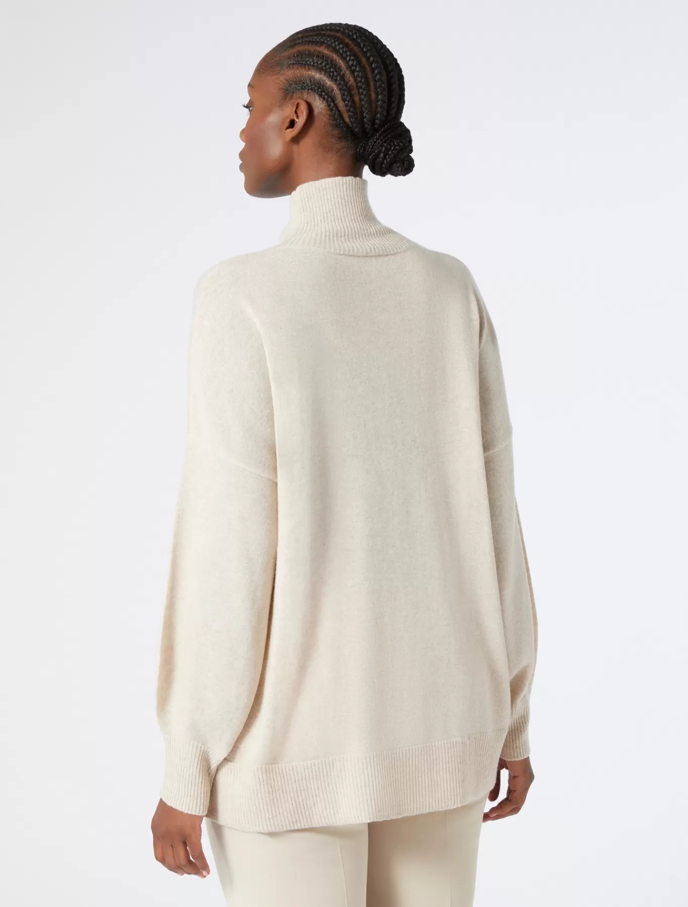 Marina Rinaldi Pulls | Pulls>Pull en cachemire BEIGE