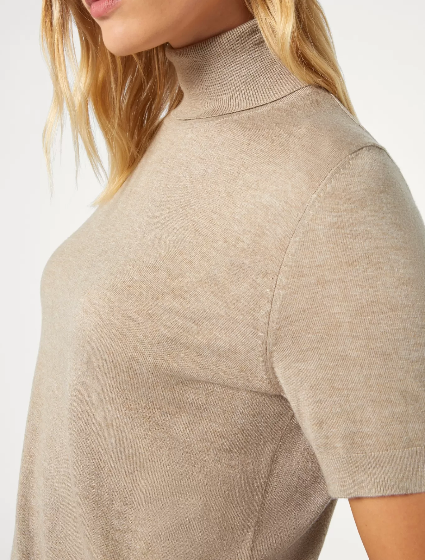 Marina Rinaldi Pulls | Pulls>Pull en fil de viscose BEIGE