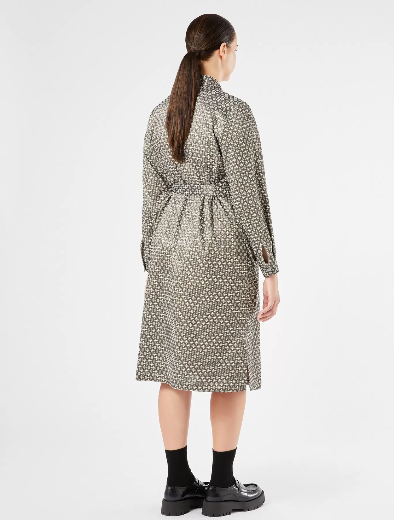 Marina Rinaldi Robes | Robes>Robe-chemise jacquard SABLE