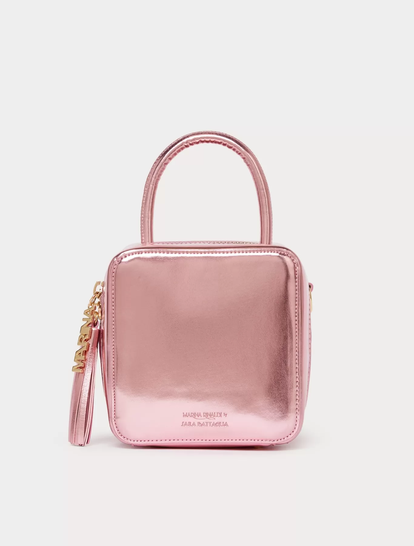 Marina Rinaldi Accessoires | Accessoires>Sac cube lamé ROSE