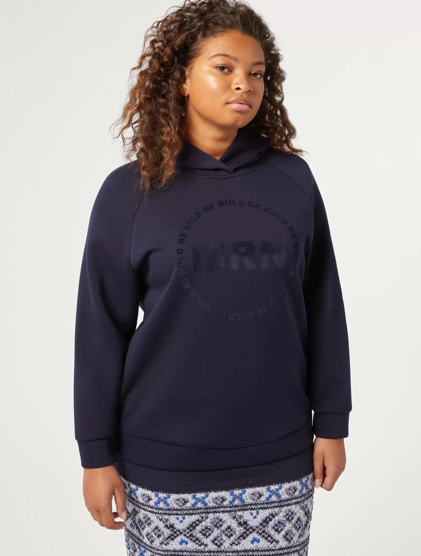 Marina Rinaldi Hauts & T-shirts | Hauts & T-shirt>Sweat-shirt en jersey scuba BLEUMARINE