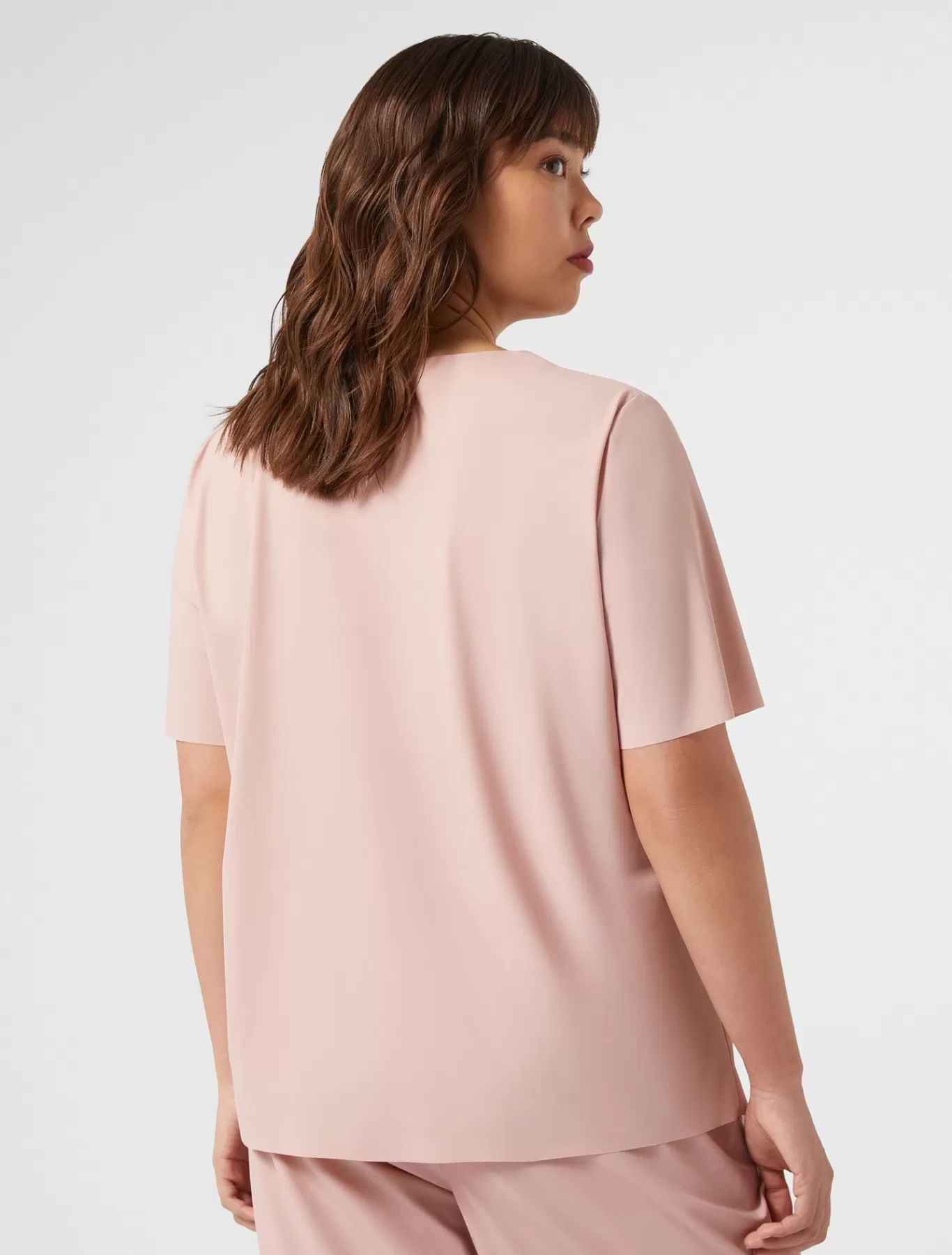 Marina Rinaldi Hauts & T-shirts | Hauts & T-shirt>T-shirt brodé en jersey ROSE