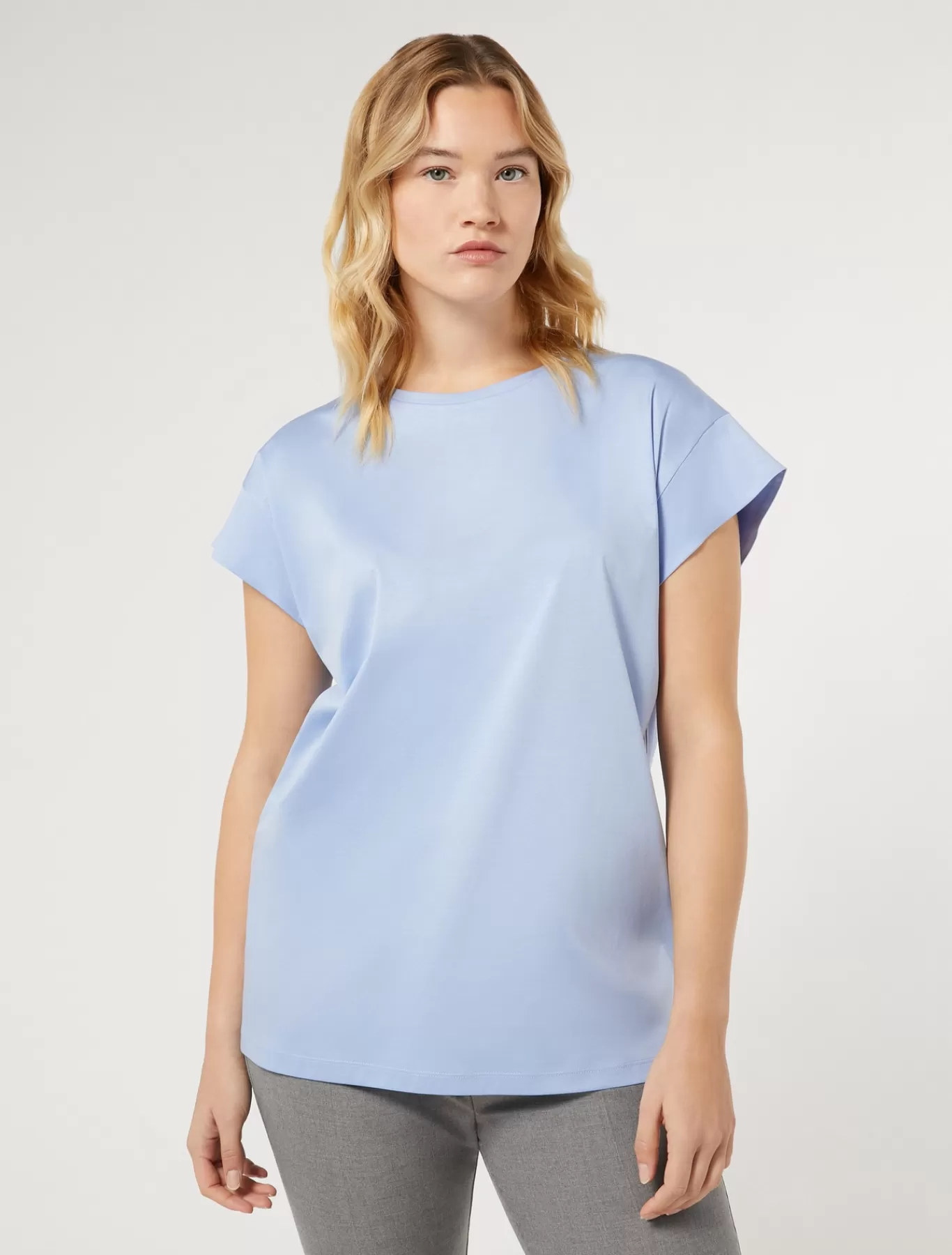 Marina Rinaldi Hauts & T-shirts | Hauts & T-shirt>T-shirt en jersey AZURE