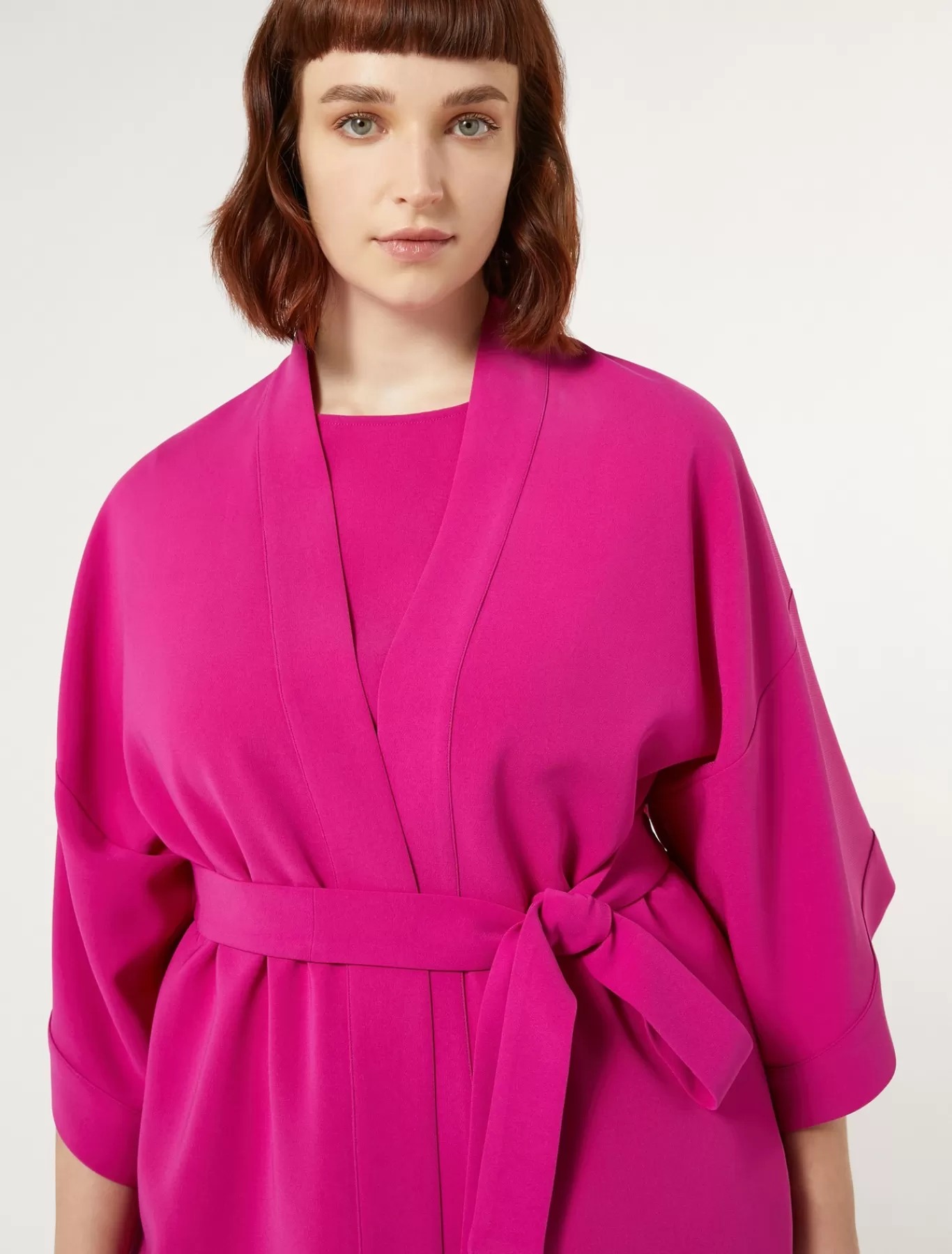 Marina Rinaldi Tuniques, Chemisiers & Blouse | Tuniques, Chemisiers & Blouses>Tunique en cady triacétate FUCHSIA