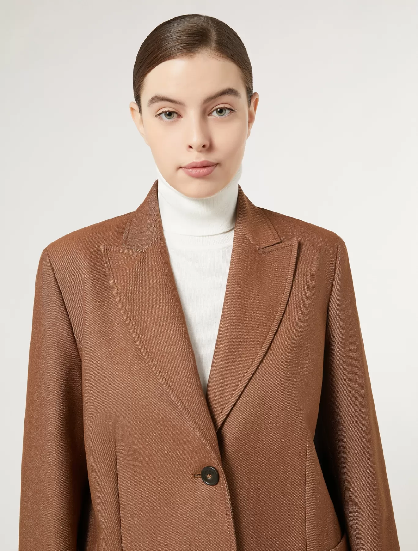 Marina Rinaldi Vestes & Blazers | Vestes & Blazers>Veste blazer en coton BRONZE