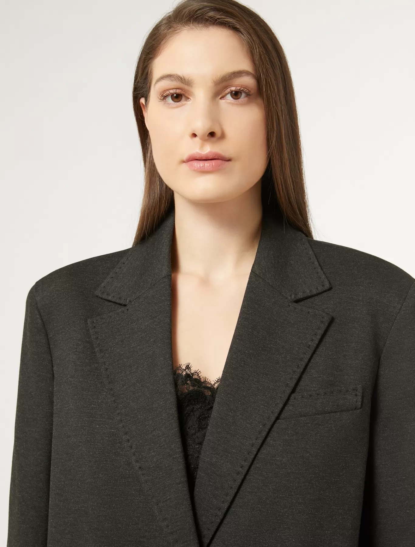 Marina Rinaldi Vestes & Blazers | Vestes & Blazers>Veste en jersey GRISANTHRACITE