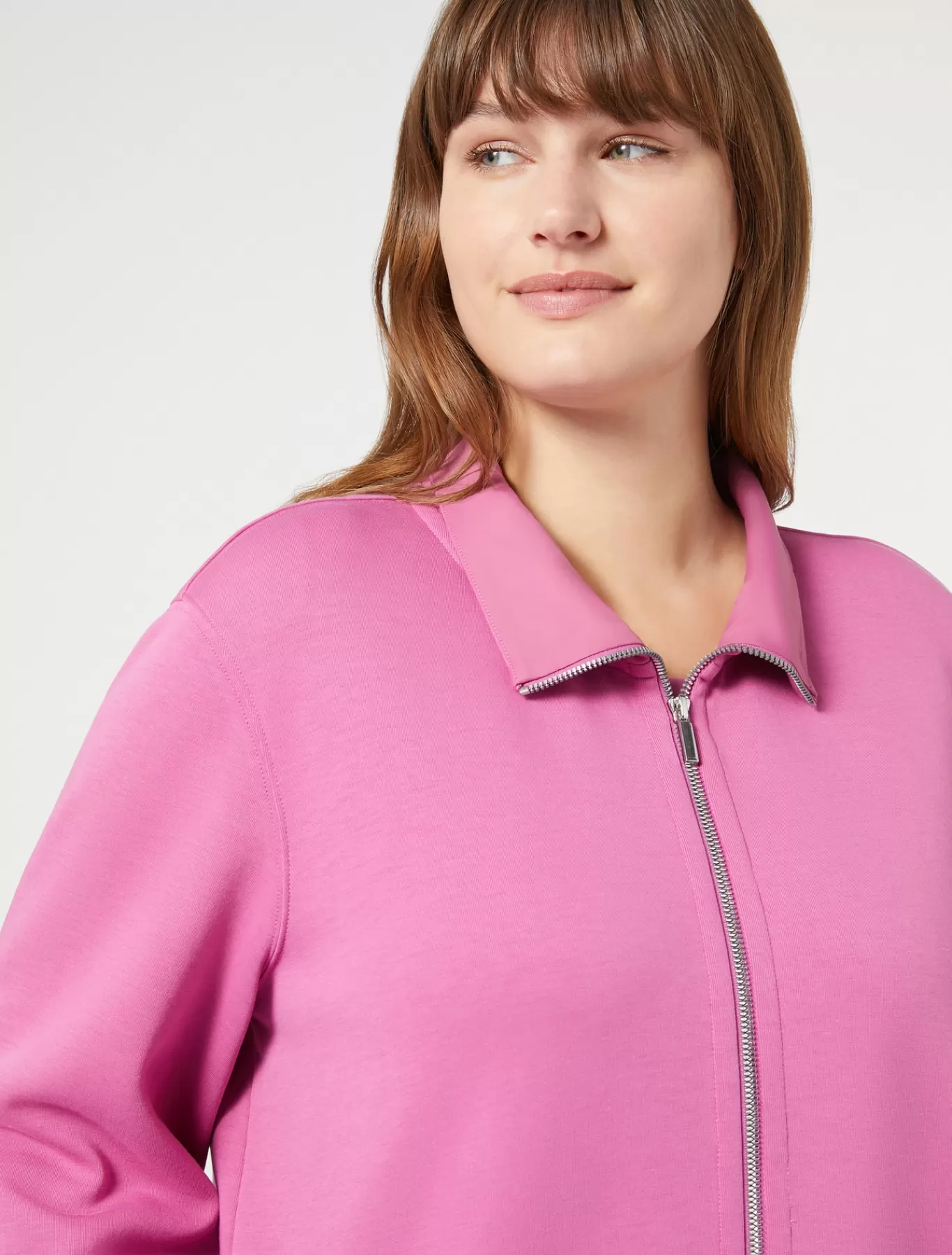 Marina Rinaldi Manteaux & Imperméables | Manteaux & Imperméables>Veste en jersey double ROSE