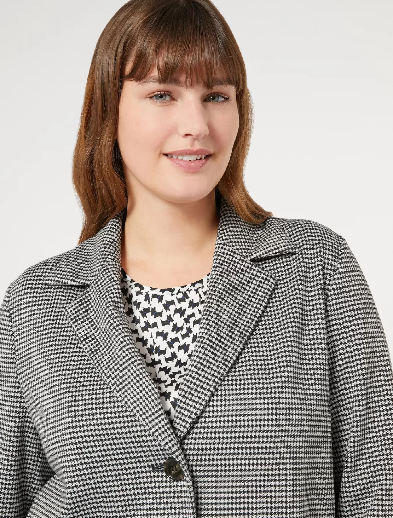 Marina Rinaldi Vestes & Blazers | Vestes & Blazers>Veste en jersey jacquard NOIR