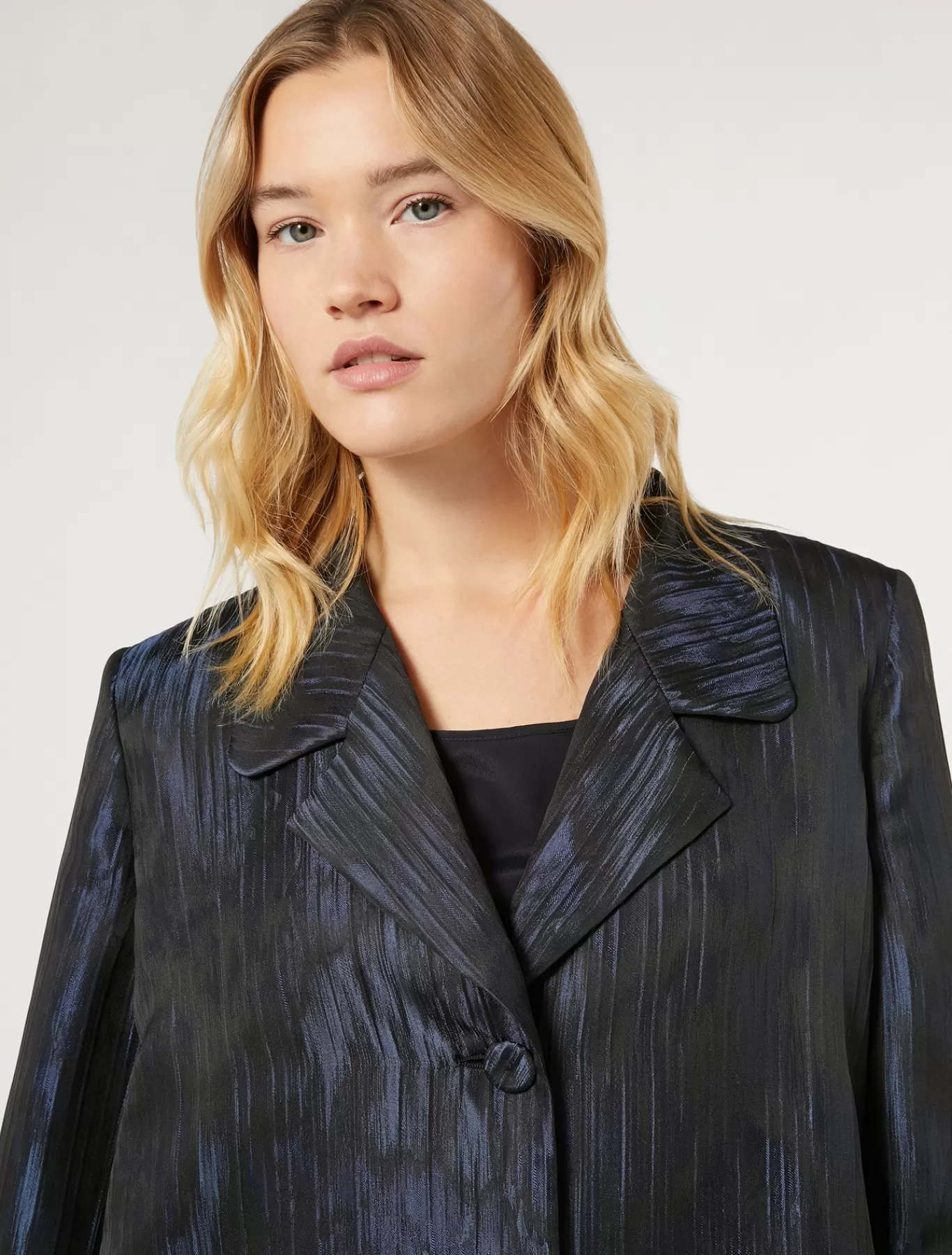 Marina Rinaldi Vestes | Vestes & Blazers>Veste en tissu jacquard BLEUMARINE